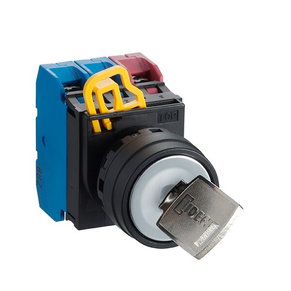 Công tắc xoay chìa khóa IDEC YW1K-2AE10 phi 22 (2 vị trí, 1NO)