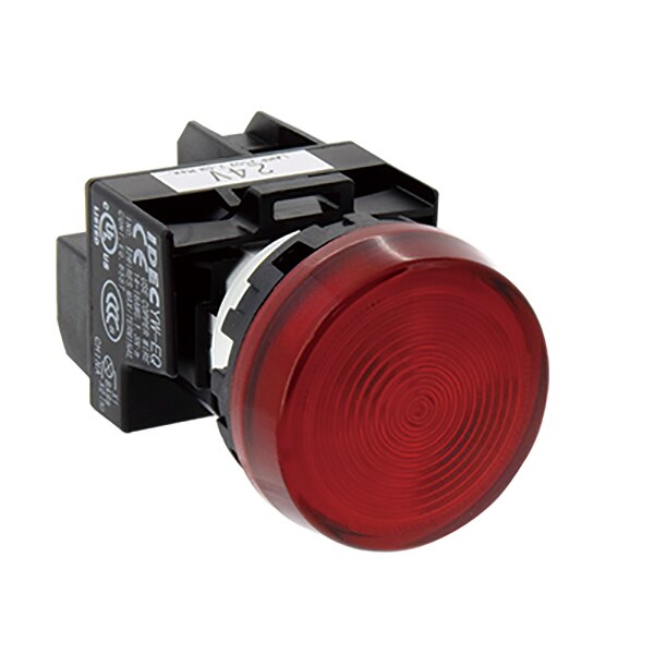 Đèn báo IDEC YW1P phi 22 LED (230–240V, 24V; xanh, đỏ)